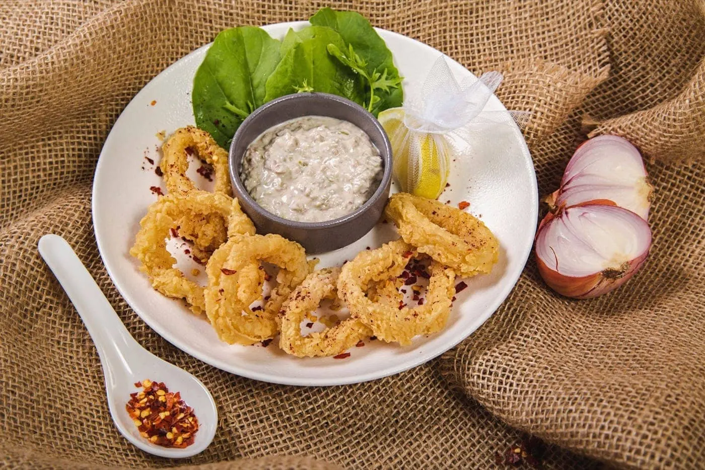 La frittura, appena scolata